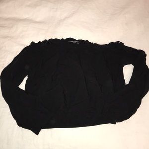 Brady Melville black off the shoulders long sleeve
